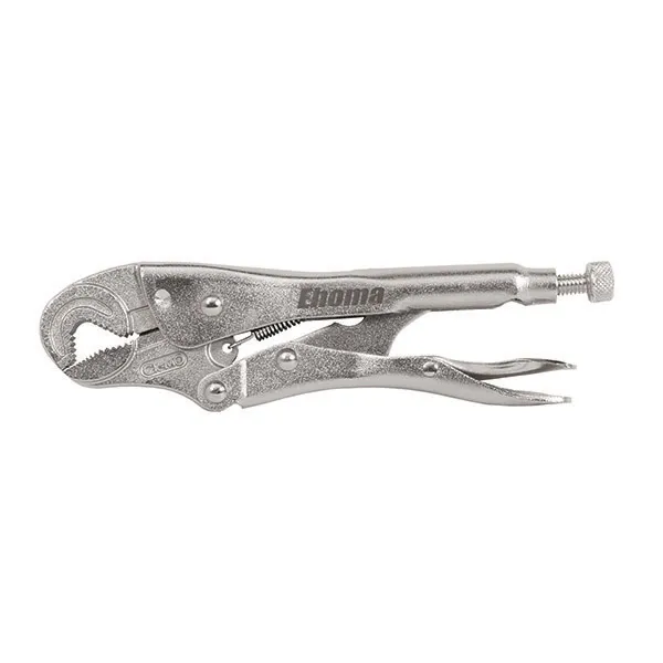 EHOMA LOCKING PLIER, ROUND JAW 175MM