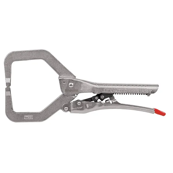 EHOMA AUTOMATIC LOCKING PLIER, C CLAMP REGULAR TIP 275MM