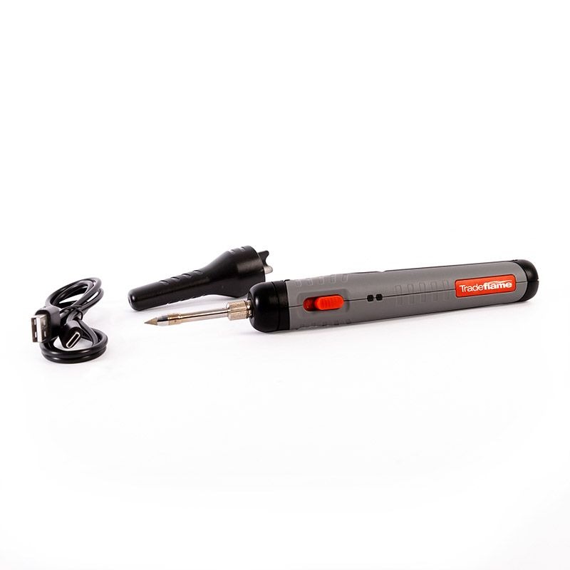 TRADEFLAME - SOLDERING IRON, 4.2V 12V LI-ION BATTERY
