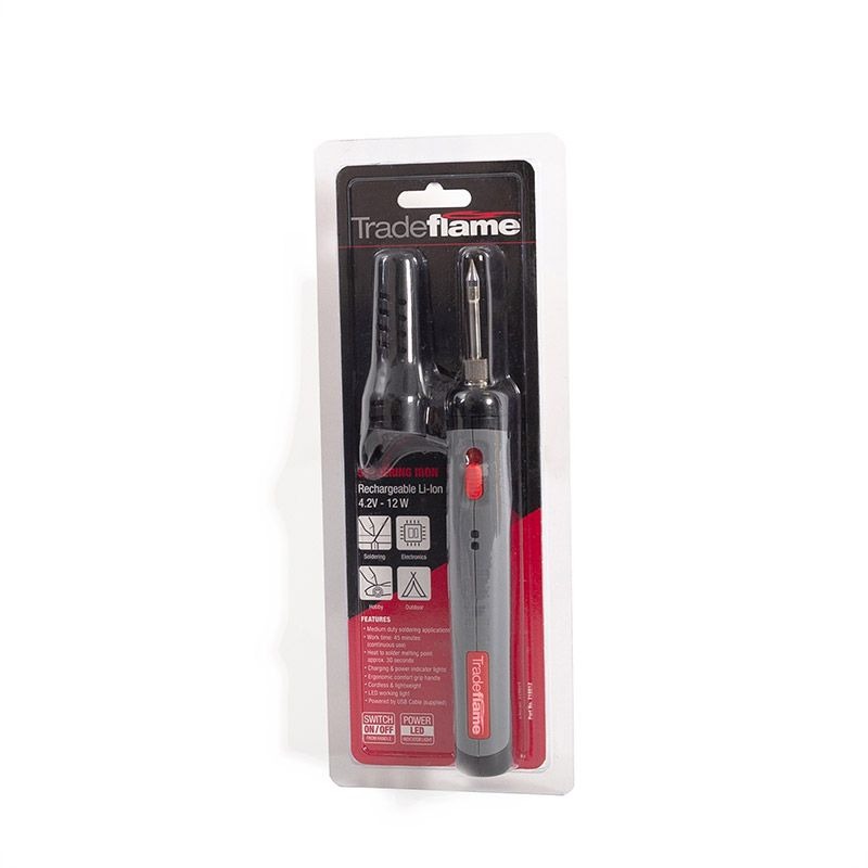 TRADEFLAME - SOLDERING IRON, 4.2V 12V LI-ION BATTERY - Image 2