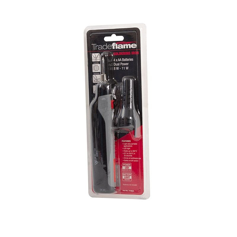 TRADEFLAME - SOLDERING IRON, 8W/11W 4AA BATTERIES - Image 2