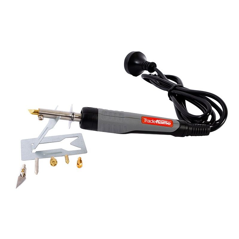 TRADEFLAME - WOODBURNING KIT, 240V, 30W 8 PIECE