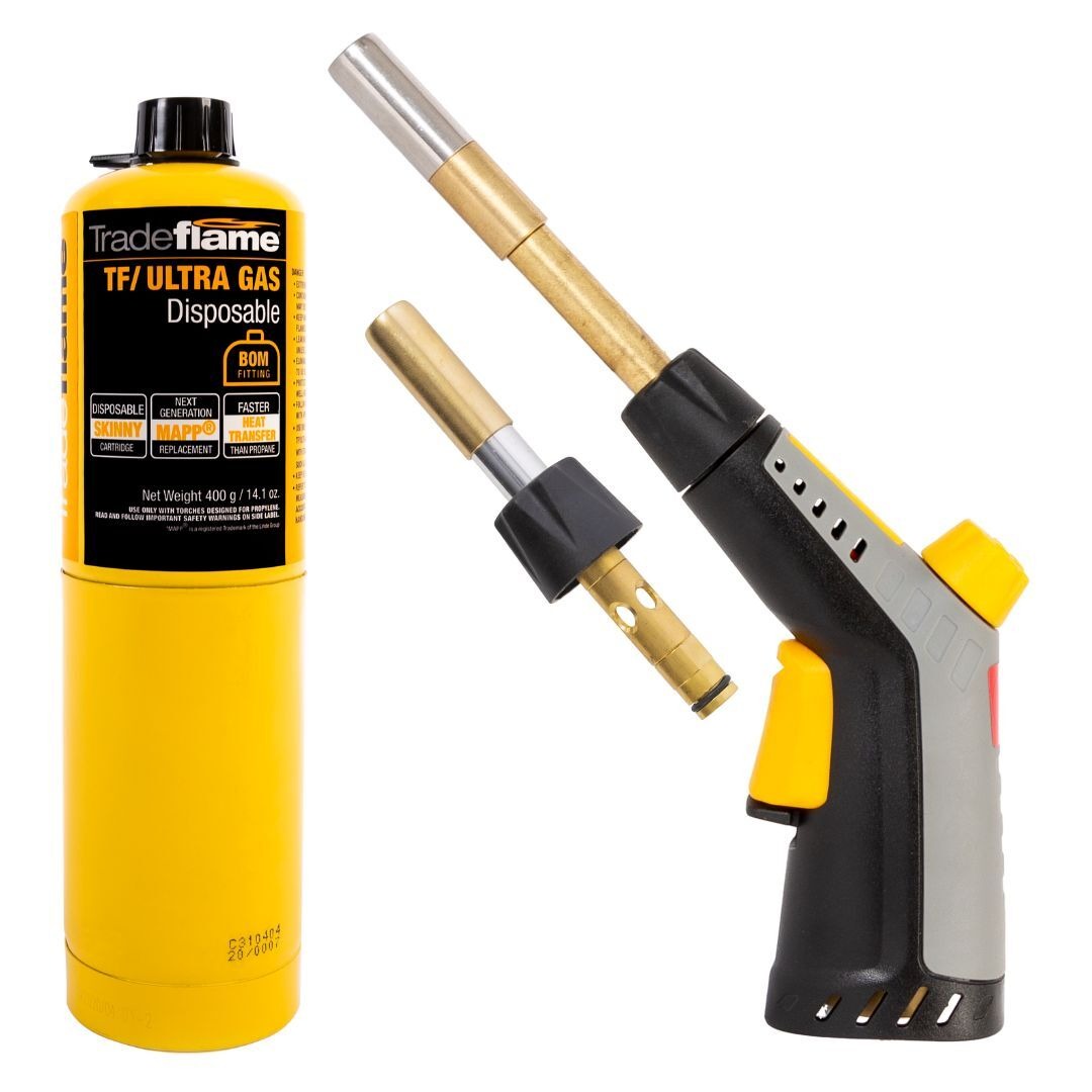 TRADEFLAME - BLOW TORCH KIT, ULTIMA STANDARD 5 PIECE