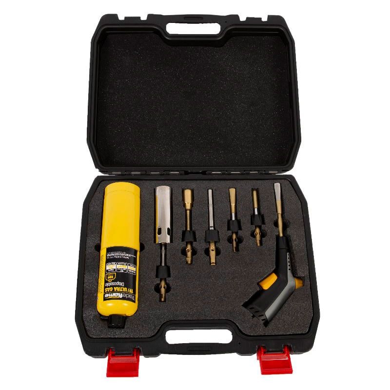 TRADEFLAME - BLOW TORCH KIT, ULTIMATE DELUX, 9 PIECE - Image 2