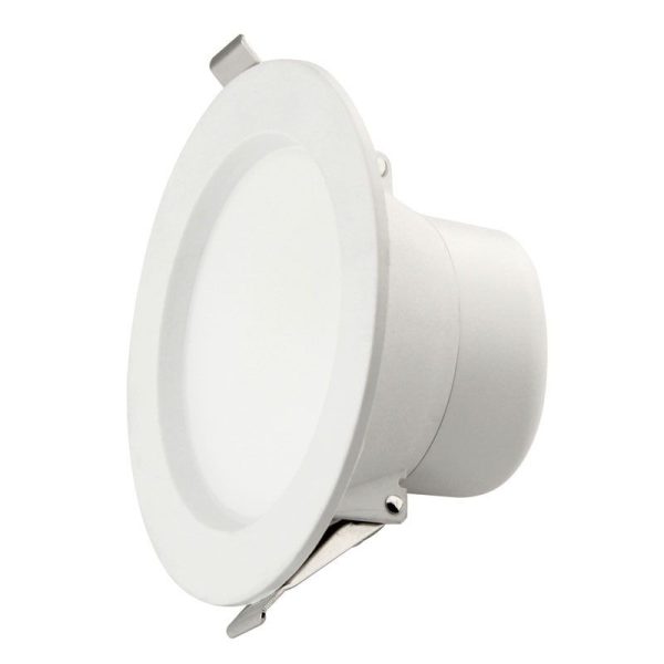 TRADESAVE - LED 10W D/LIGHT TRICOLOUR DIM RECESSED WHT INTEGRATED DRIVER