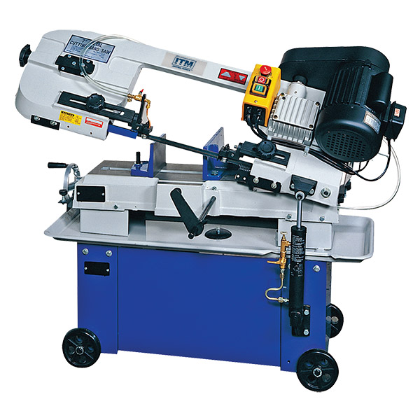 ITM BANDSAW, 180MM CAP, 4 SPEED, 240V 1PH, HORIZONTAL & VERTICAL CUT