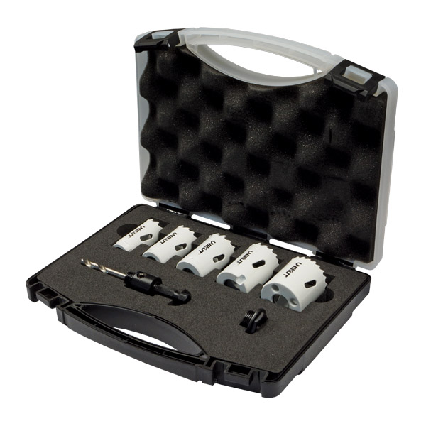 HOLEMAKER UNIKUT BI-METAL HOLESAW SET, HANDYMAN, 7 PIECE