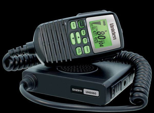 UNIDEN - UHF CB RADIO, 5 WATT, 80CH NARROW BAND, MINI, FIXED MOUNT