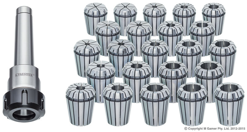 Vertex - ER 40 MT3I 23 Pce Set (1/2"x 12)