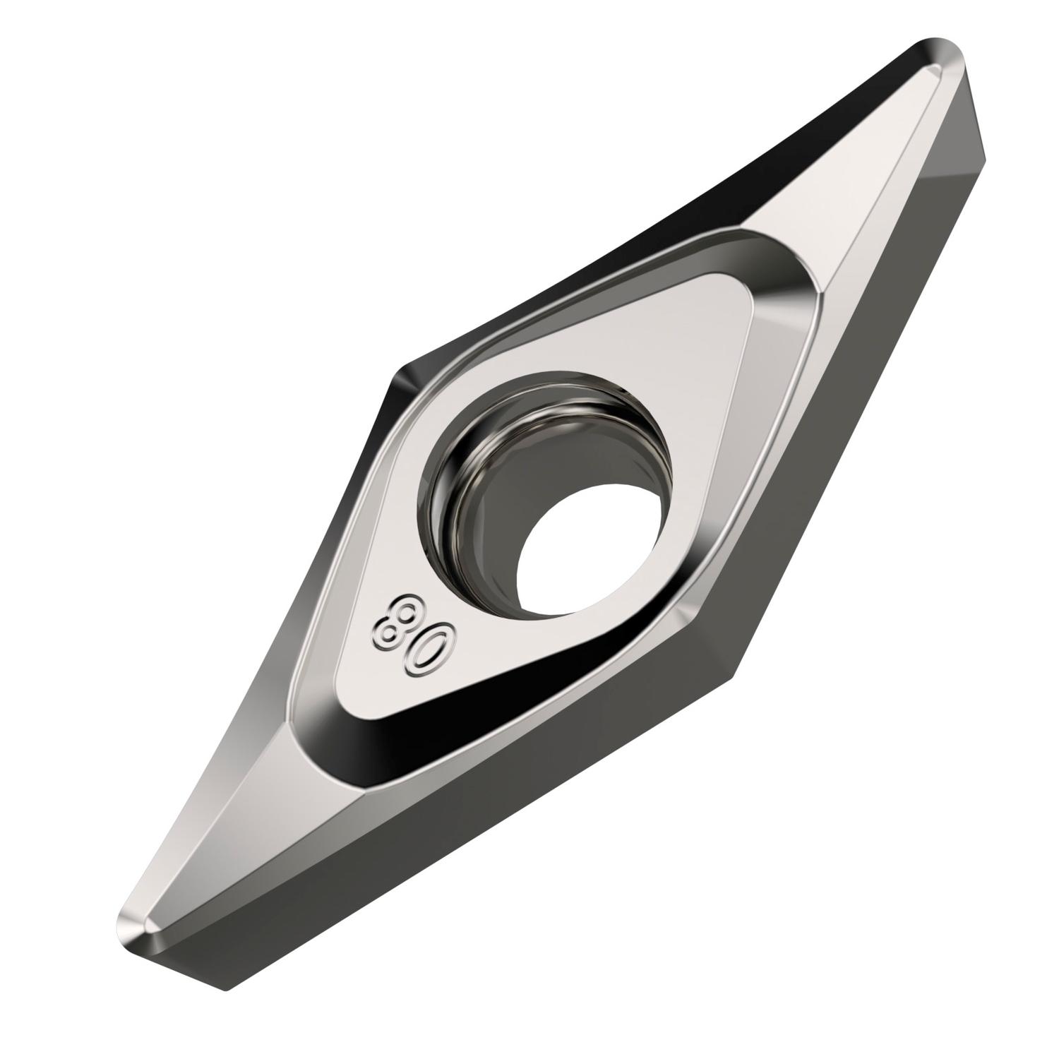 PRAMET VCGT 160412E-SF3:H07 Turning inserts positive