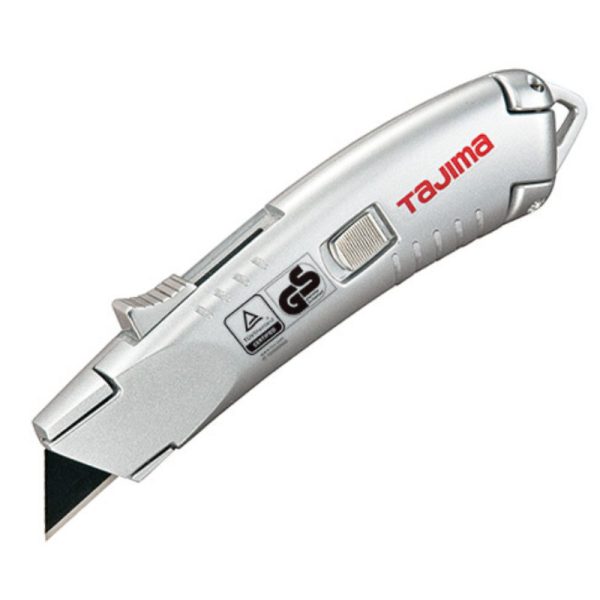 TAJIMA V-REX™ SAFETY KNIFE WITH 3 BLADES - SILVER