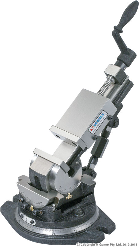 Vertex - Three Way Milling Vice 4"