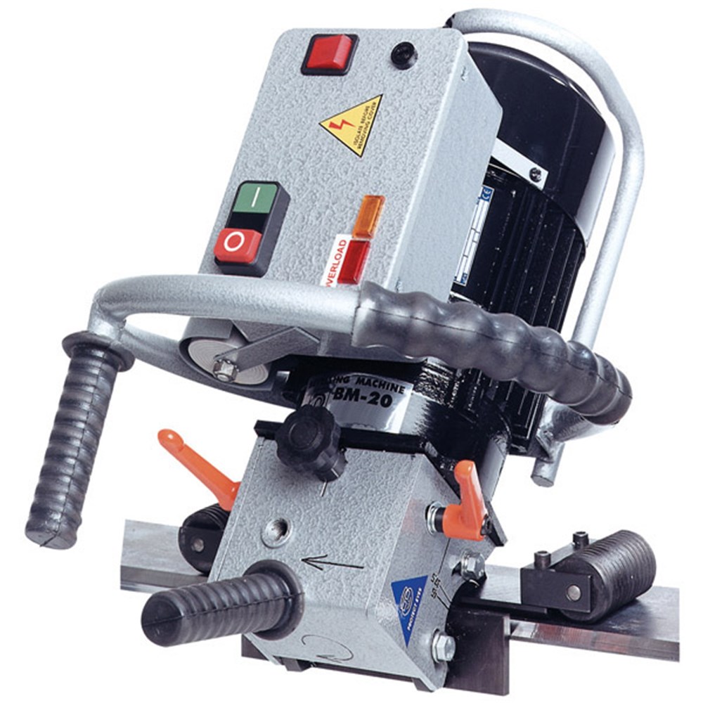 ITM BM20 BEVELLER C/W GUIDE ROLLERS, 15-60DEGREE, MAX BEVEL WIDTH 18MM