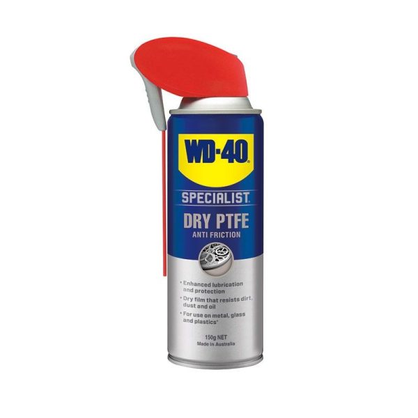 WD40 - WD40 ANTI FRICTION DRY PTFE LUBRICANT, 150gm/219ml