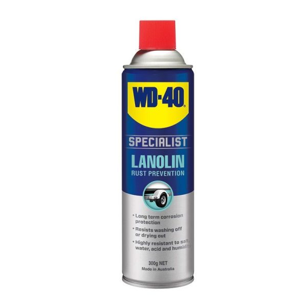 WD40 - WD40 RUST PREVENTION LANOLIN LUBRICANT 300g