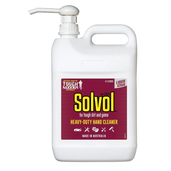 SOLVOL - SOLVOL LIQUID SOAP WITH PUMP 4.5L - CITRUS