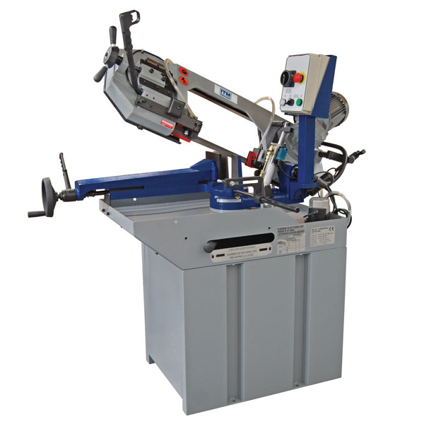 ITM BANDSAW, 220MM CAP, SWIVEL HEAD, 1 SPEED 240V 1PH, HYD DOWN FEED