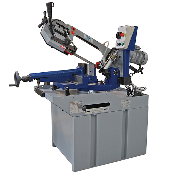 ITM BANDSAW, 227MM CAP, SWIVEL HEAD, DUAL MITRE, 1 SPEED 240V 1PH, HYD DOWN FEED