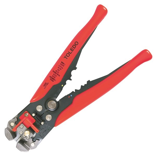 TOLEDO WIRE STRIPPER/CRIMPER 2 COLOUR