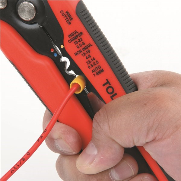 TOLEDO WIRE STRIPPER/CRIMPER 2 COLOUR - Image 5