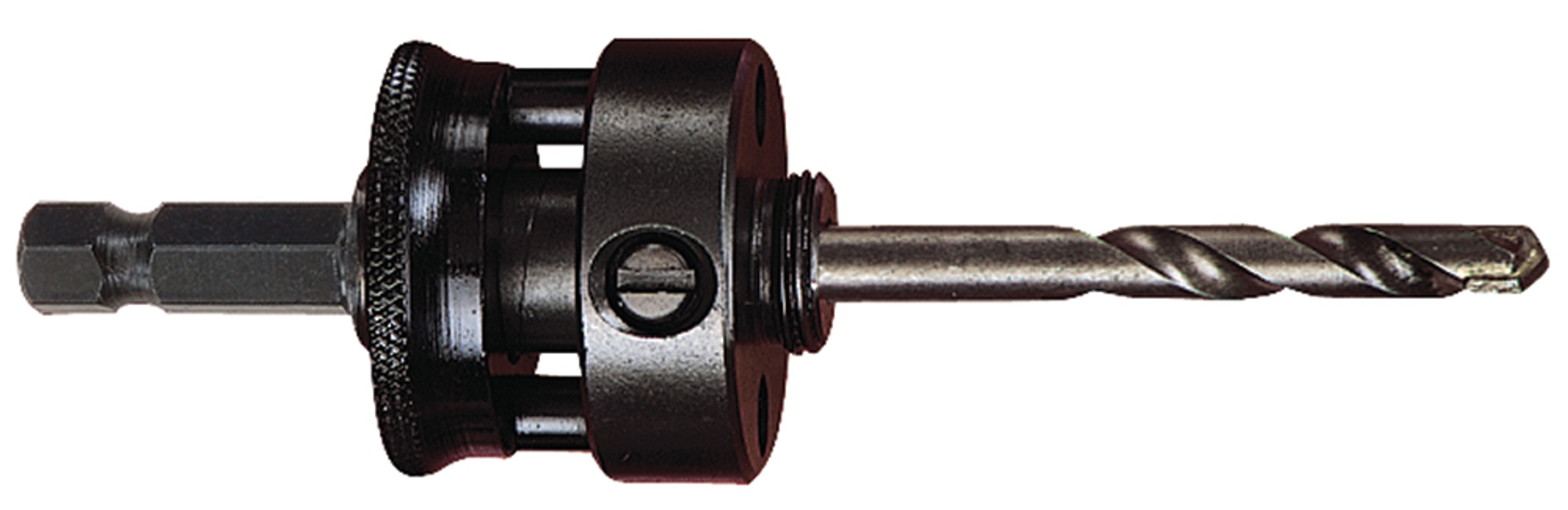 Starrett - Arbor w/CT Pilot Drill for 3/8in chuck saws 1-1/4in-6