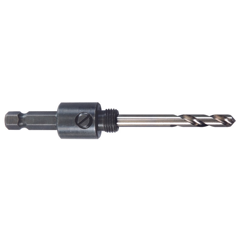 Starrett - Arbor W/CT Pilot Drill For 3/8in Chuck Saws 9/16in-1-3/16in