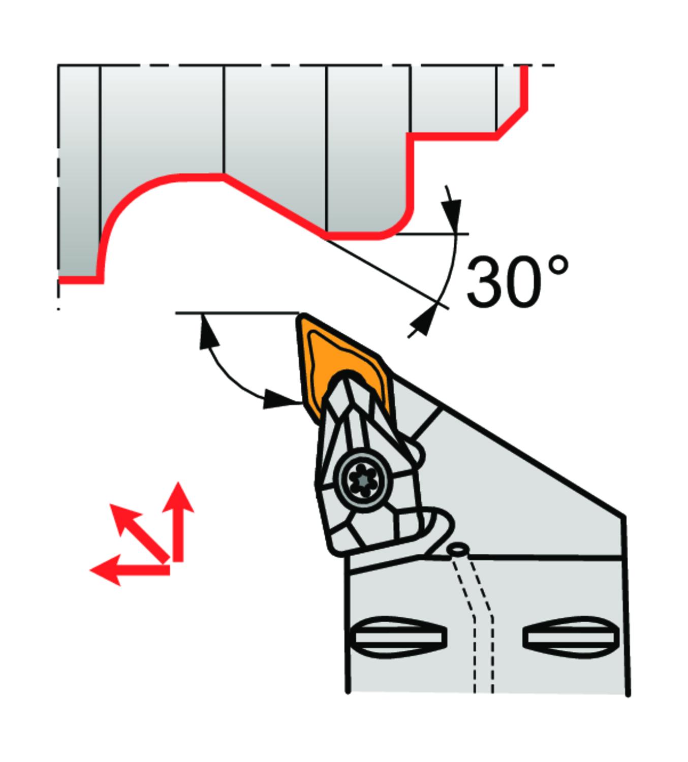 PRAMET C5-DDJNL-35060-15 Turning C holders Int & Ext - Image 4