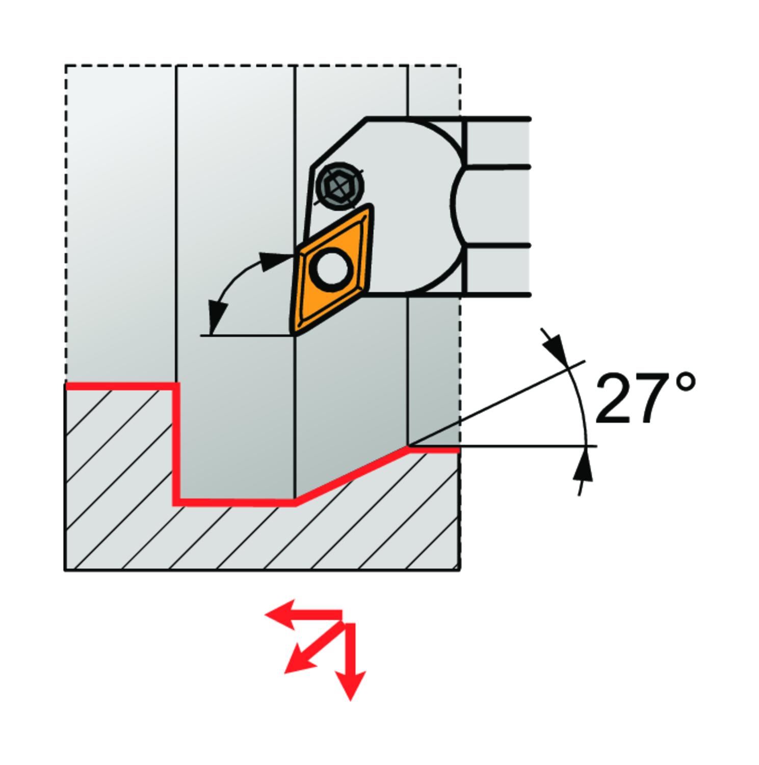 PRAMET A25R-PDUNL 11 Internal Boring Bar - Image 4