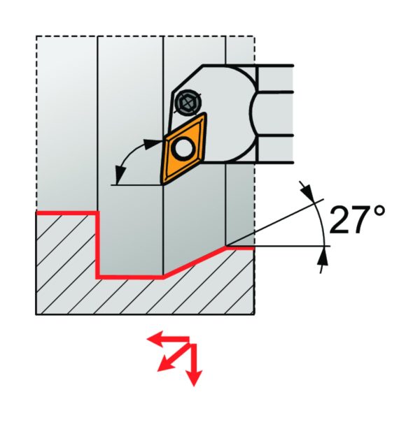 PRAMET A32S-PDUNR 11 Internal Boring Bar - Image 4