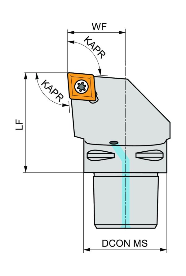PRAMET C3-SCLCL-22040-09 Turning C holders Int & Ext - Image 2