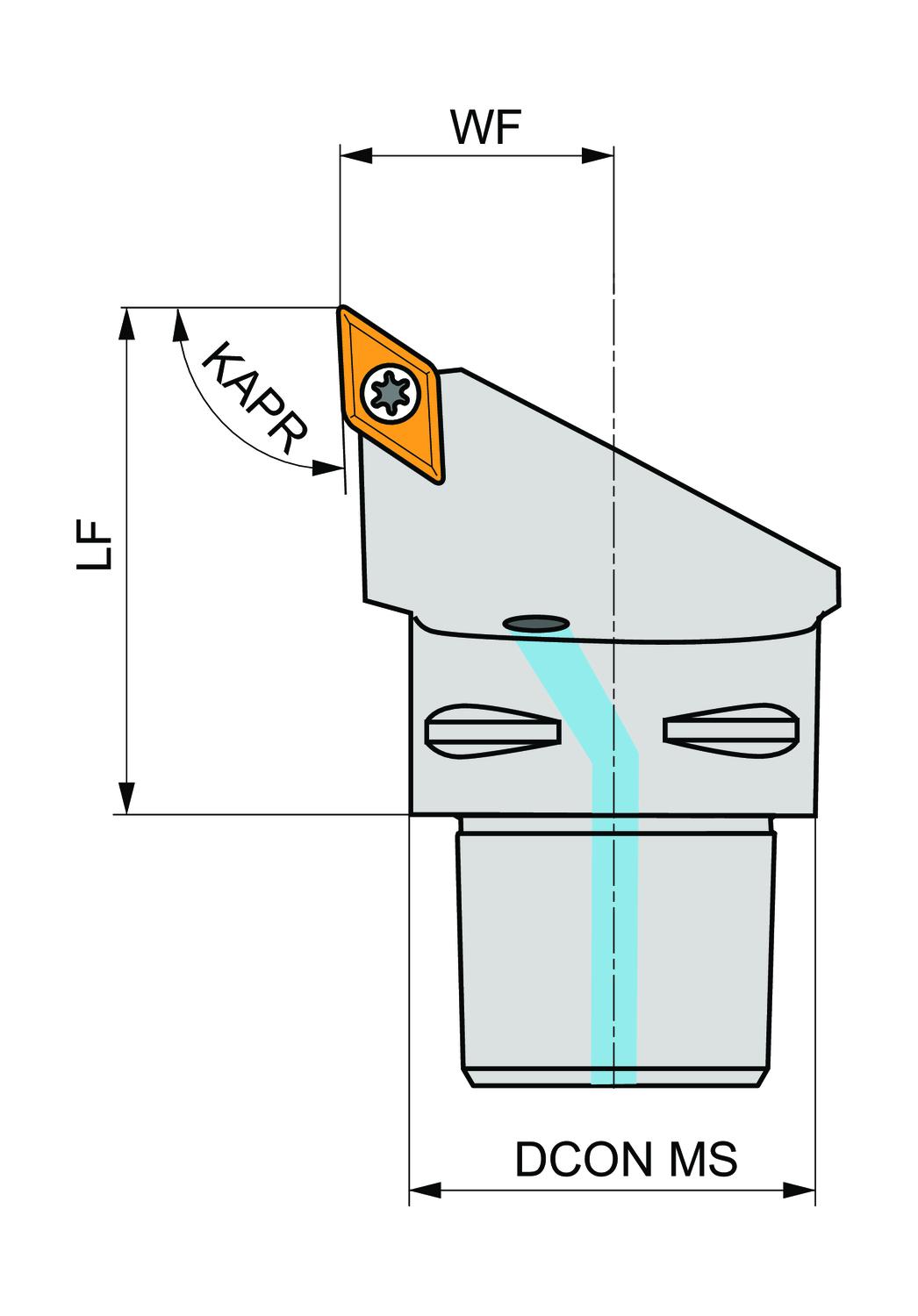 PRAMET C4-SDJCL-27050-11 Turning C holders Int & Ext - Image 2