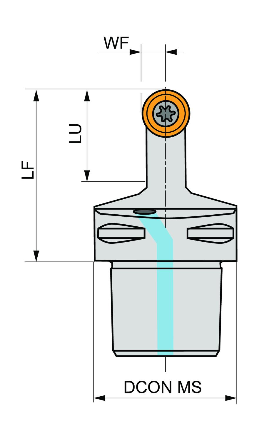 PRAMET C4-SRDCN-00050-12A Turning C holders Int & Ext - Image 2