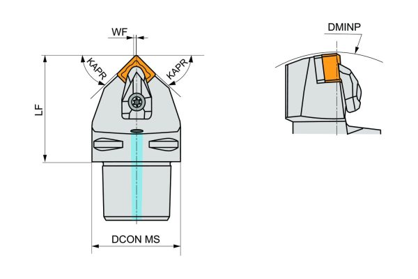 PRAMET C5-DSDNN-00060-12 Turning C holders Int & Ext - Image 2