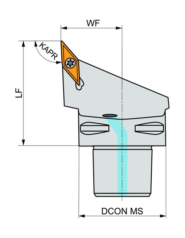 PRAMET C5-SVJBL-35060-16 Turning C holders Int & Ext - Image 2