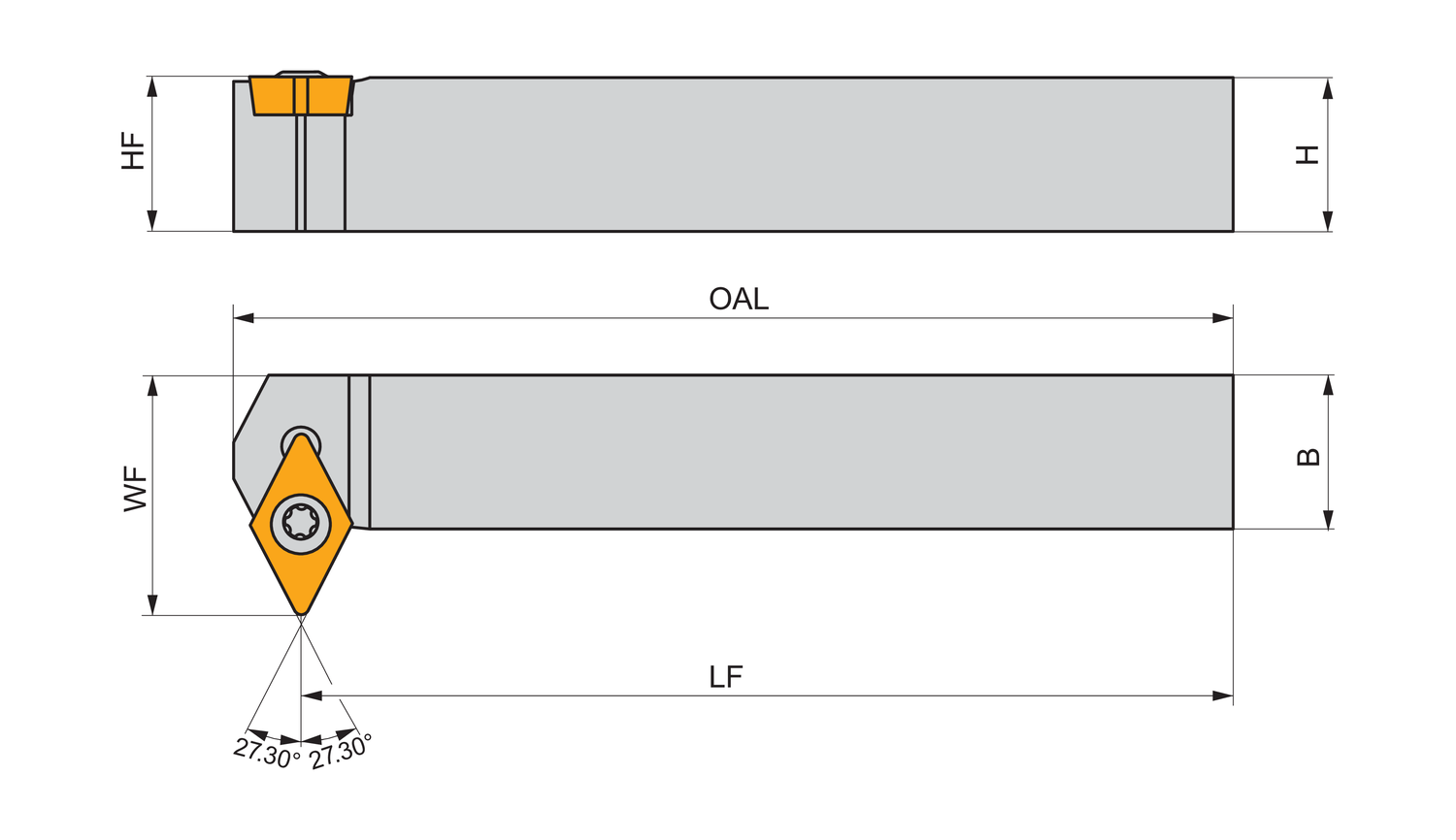 PRAMET SDXCR 1212 K 07-S Turning holders external - Image 2