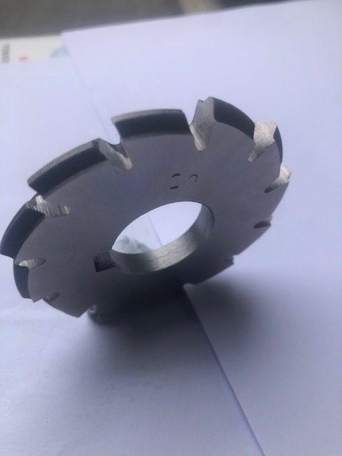 INVOLUTE SPLINE CUTTER HSS - M35 AGRIC. PTO - 1 3/4"x 20 Spline (12/24DP 30°PA No.6 ) 1" bore - Image 4