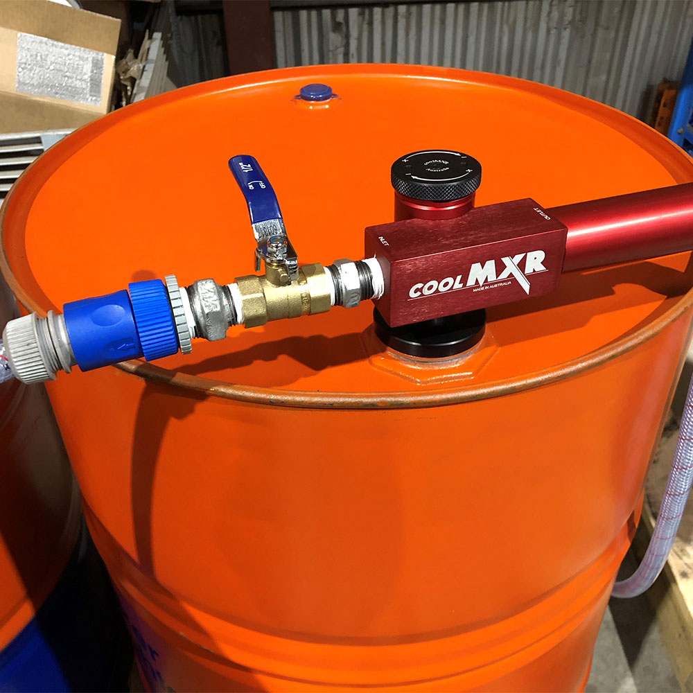 COOLMXR Coolant Mixer suits 205lt drum (NOTE; Additional extra is TP-CM-08 converter also avail as extra for 20 LITRE drums)