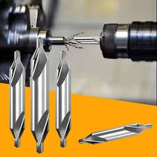 Alcock - HSS Industrial Centre Drill Set – 5Pcs M35 Grade HSS with 5% Cobalt Point Angle - 60° - Image 2