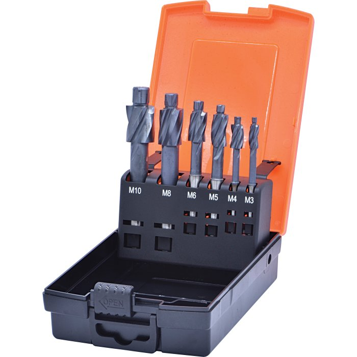 HSS Counterbore Drill Set - 6 Piece M3, M4, M5, M6, M8, M10