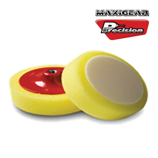 MAXIGEAR FOAM POLISHING PAD YELLOW 150 x 50mm x 5/8 FLEXIPADS