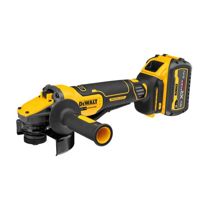 DEWALT - ANGLE GRINGER, 125mm 18V XR FLEXVOLT ADVANTAGE 1 x 6Ah KIT - Image 2