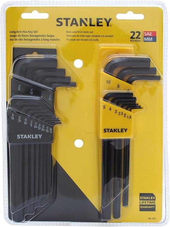 STANLEY - HEX KEY PROPELLER TURNERS 22 PIECE SET - Image 2