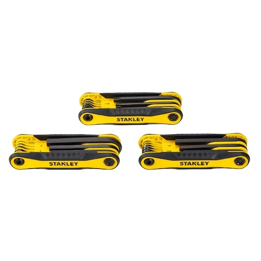 STANLEY - HEX KEY SET 3 PIECE SET (8)