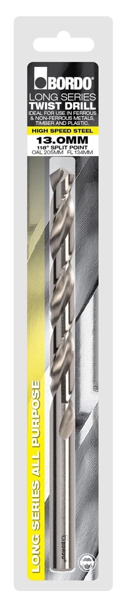 Bordo - Long Series Bright Finish Drill-Card-1mm
