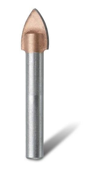 Bordo - 3/16" Glass and Tile Drill (Spear Point Drill)