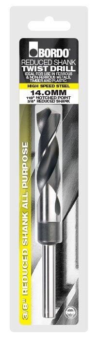 Bordo - 14mm 3/8" Reduced Shank Drill