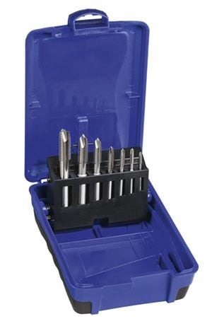 Bordo - 7 Piece Metric Coarse Spiral Point Tap Set