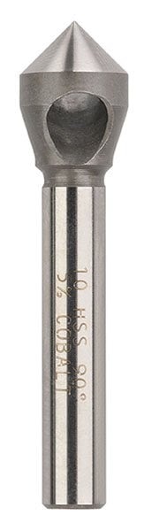 Bordo - 10mm 60 Degree HSS Co5 Cross Hole Countersink