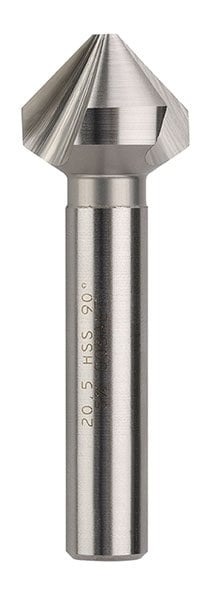 Bordo - 20.5mm 90 Degree HSS Co5 Triple Flute Countersink