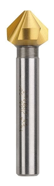 Bordo - 14.4mm 90 Degree HSS Co5 TiN Coated Triple Flute Countersink